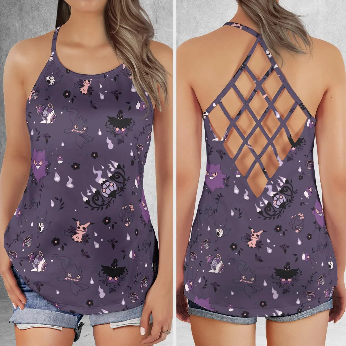 Criss Cross Tank Top - SNAW5BBA