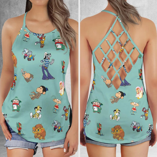 Criss Cross Tank Top - SKWBDN3L