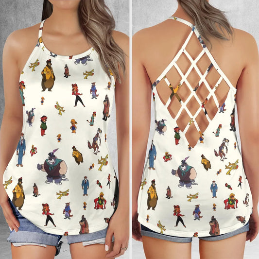 Criss Cross Tank Top - TNRQU9ZL