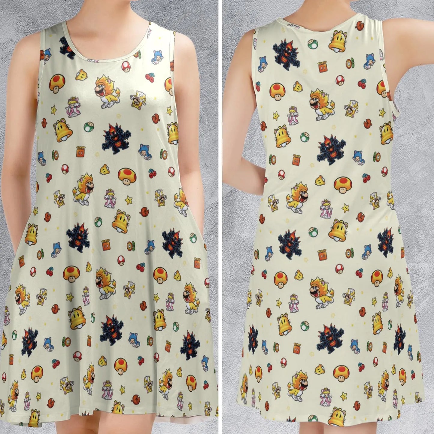 Sleeveless Dress - C6L77RGZ