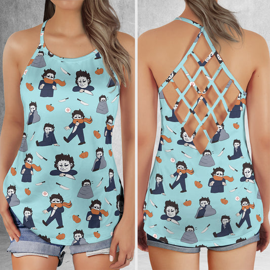 Criss Cross Tank Top - BJZBD9PW