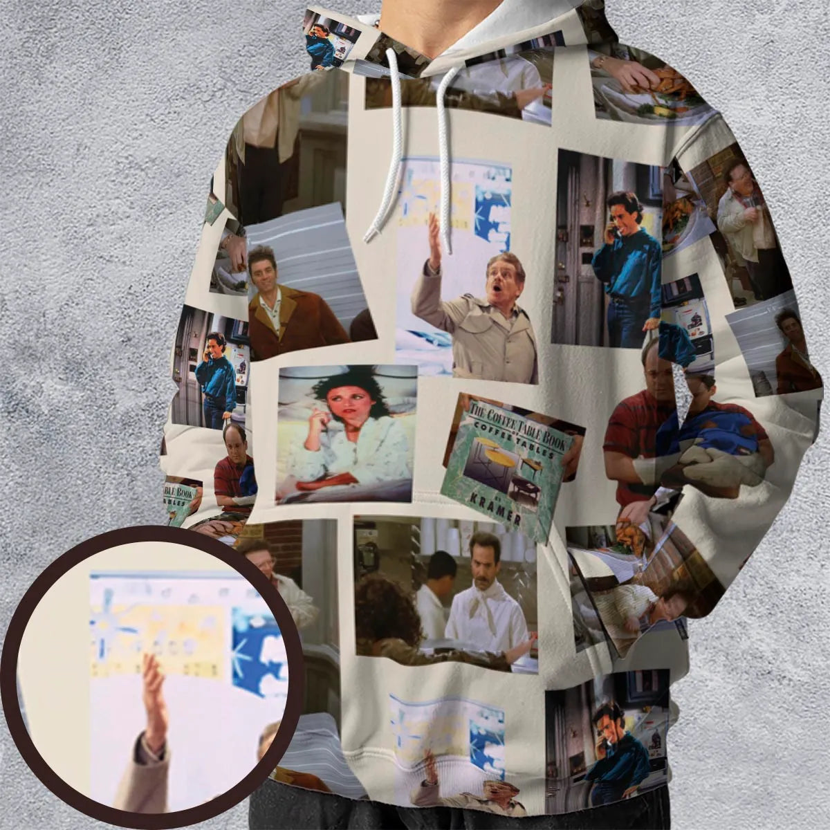 All-over Print Hoodie - B6RHN4DK
