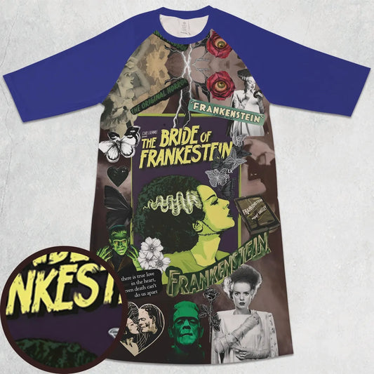 3/4 Sleeve Raglan Dress - 7V3A1NEV