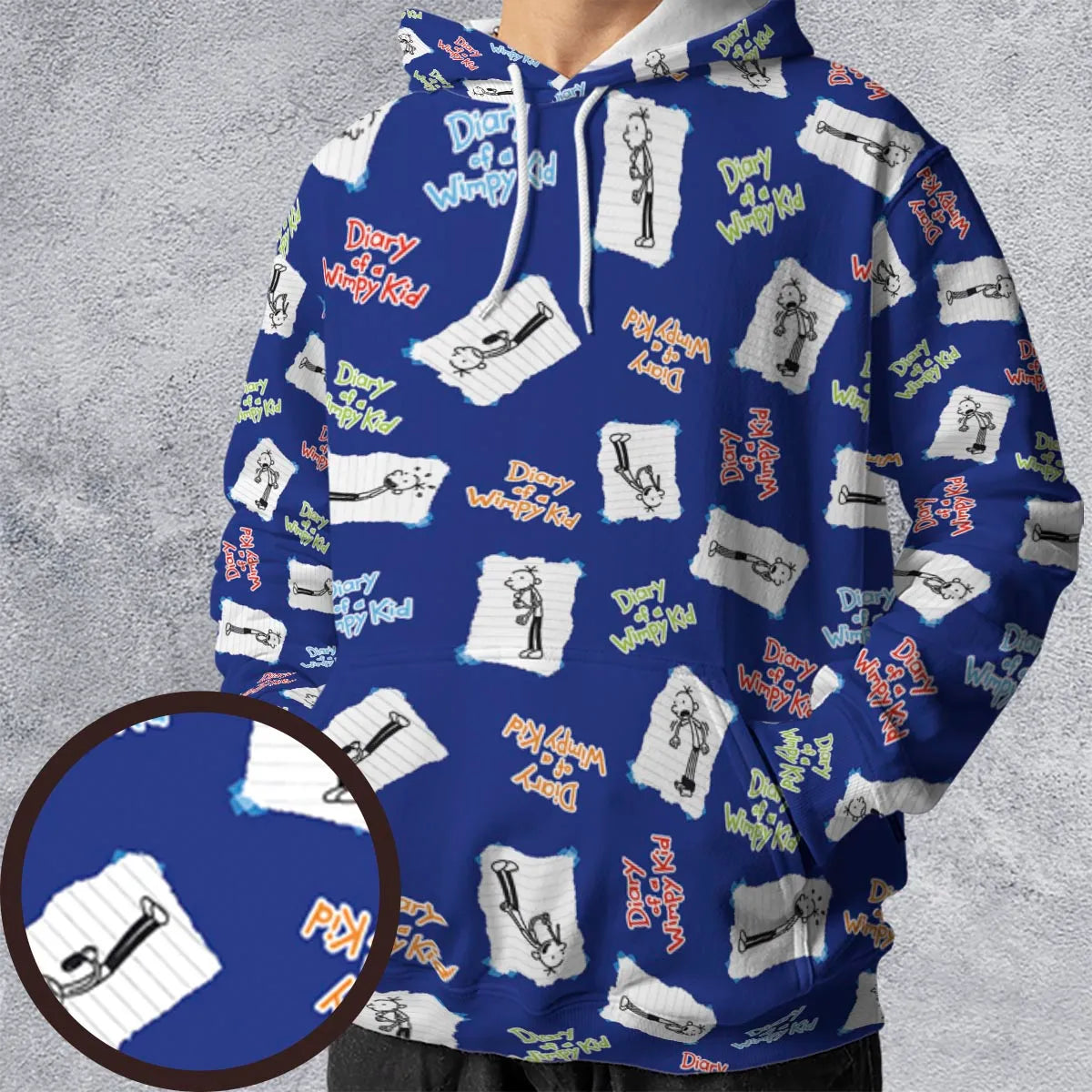 All-over Print Hoodie - EFX5QEBL