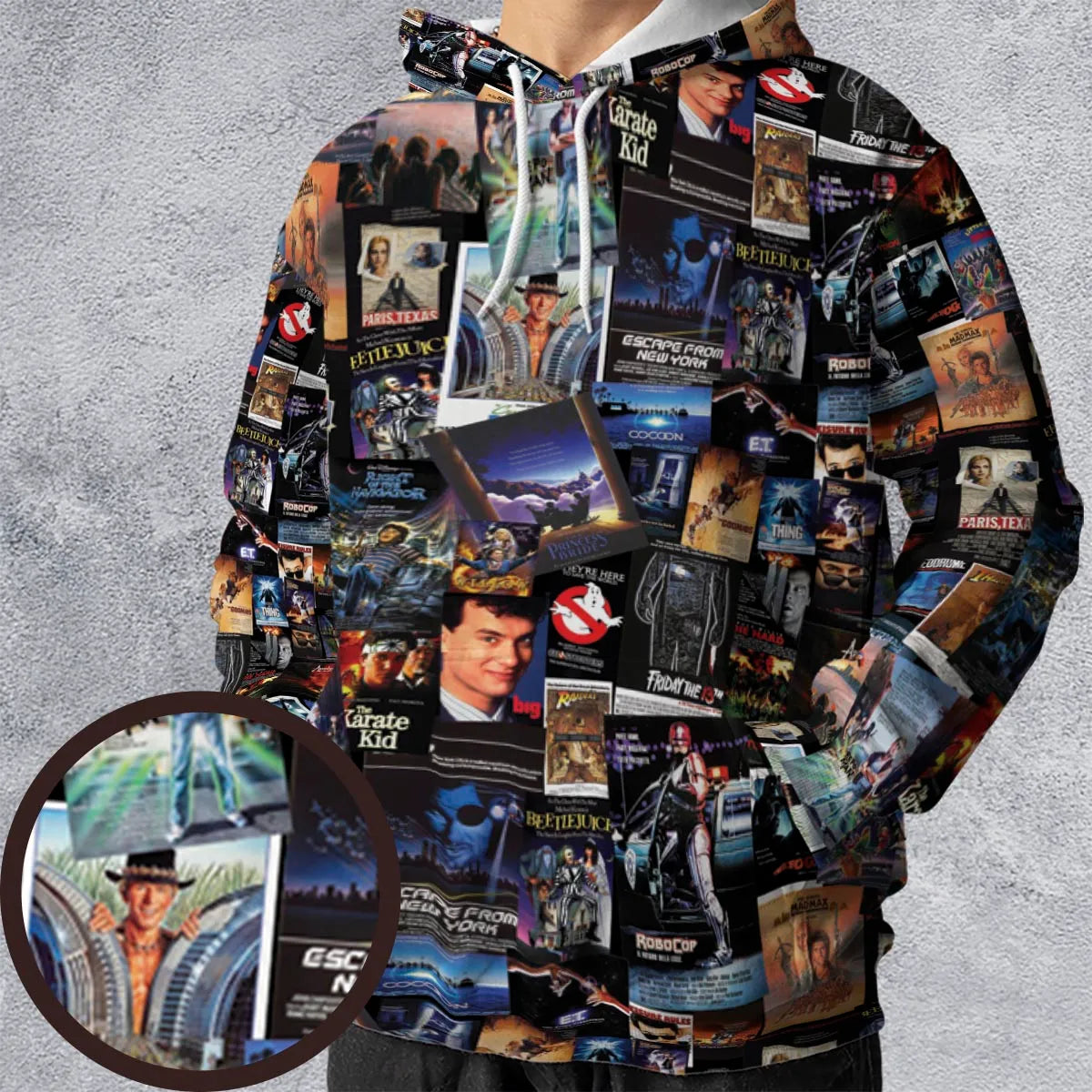All-over Print Hoodie - NJM4SMLR