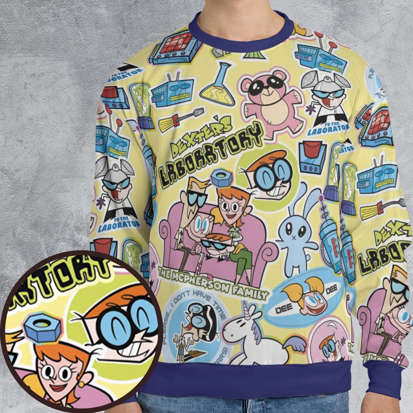 All-over Print Sweatshirt - KJRFL98J