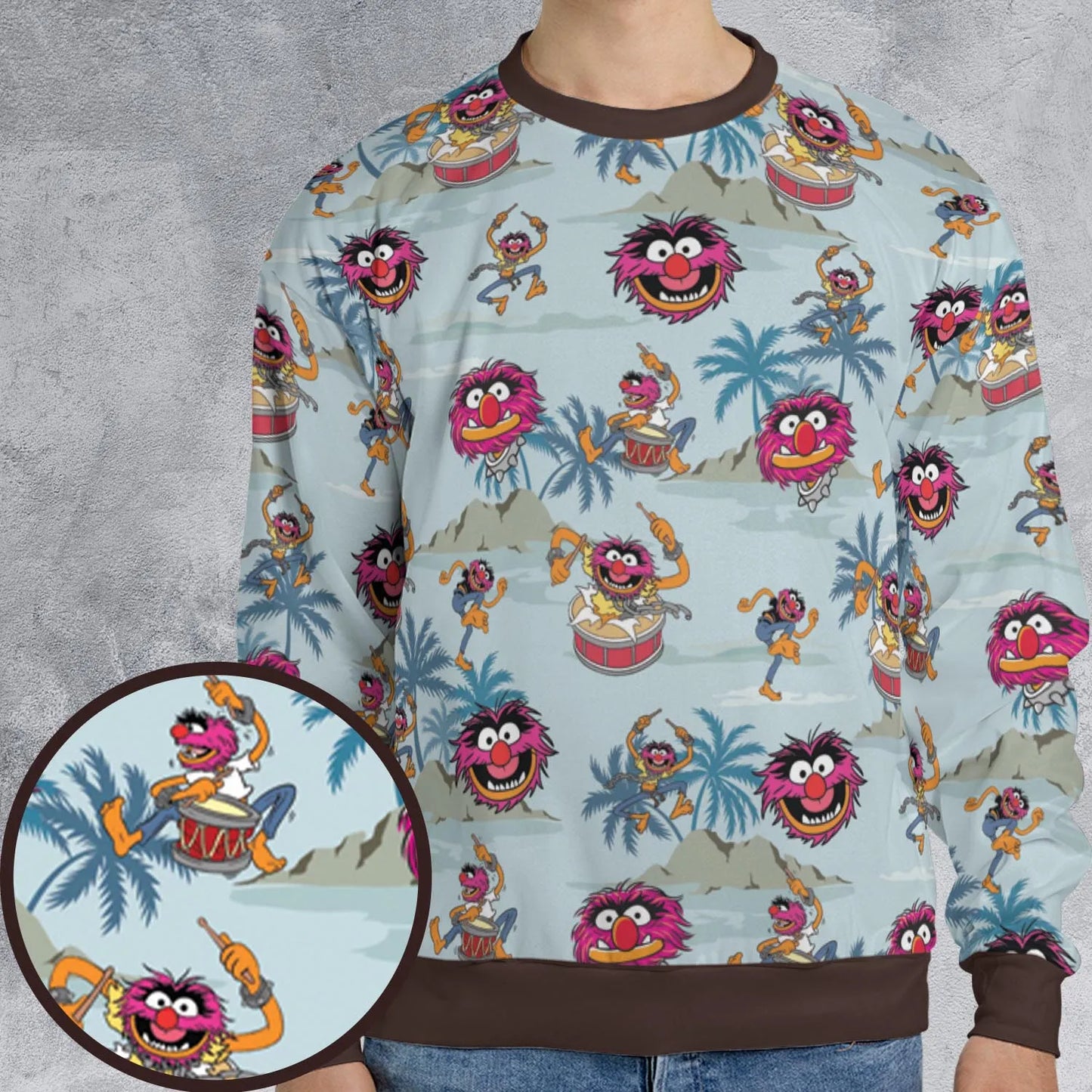 All-over Print Sweatshirt - P1S3DSQM