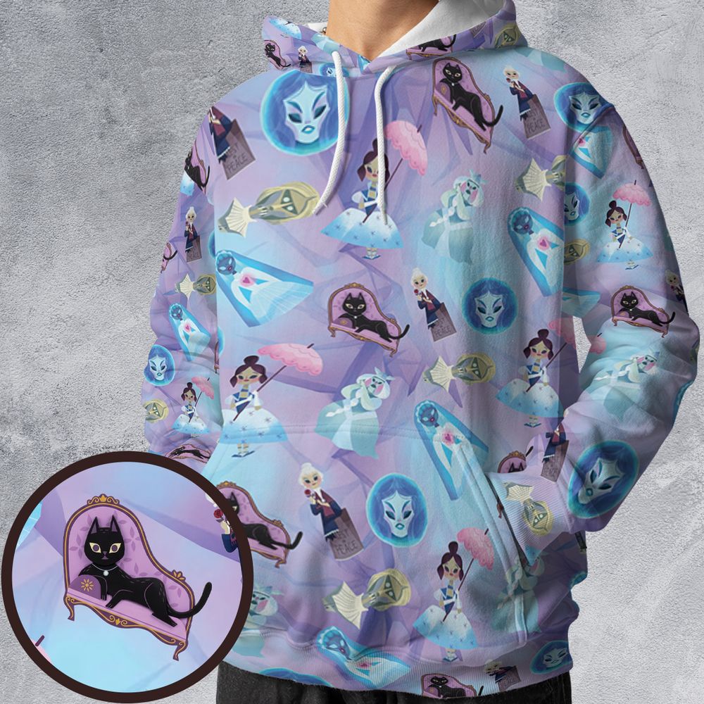 All-over Print Hoodie - CK6WU3MW -  - 1