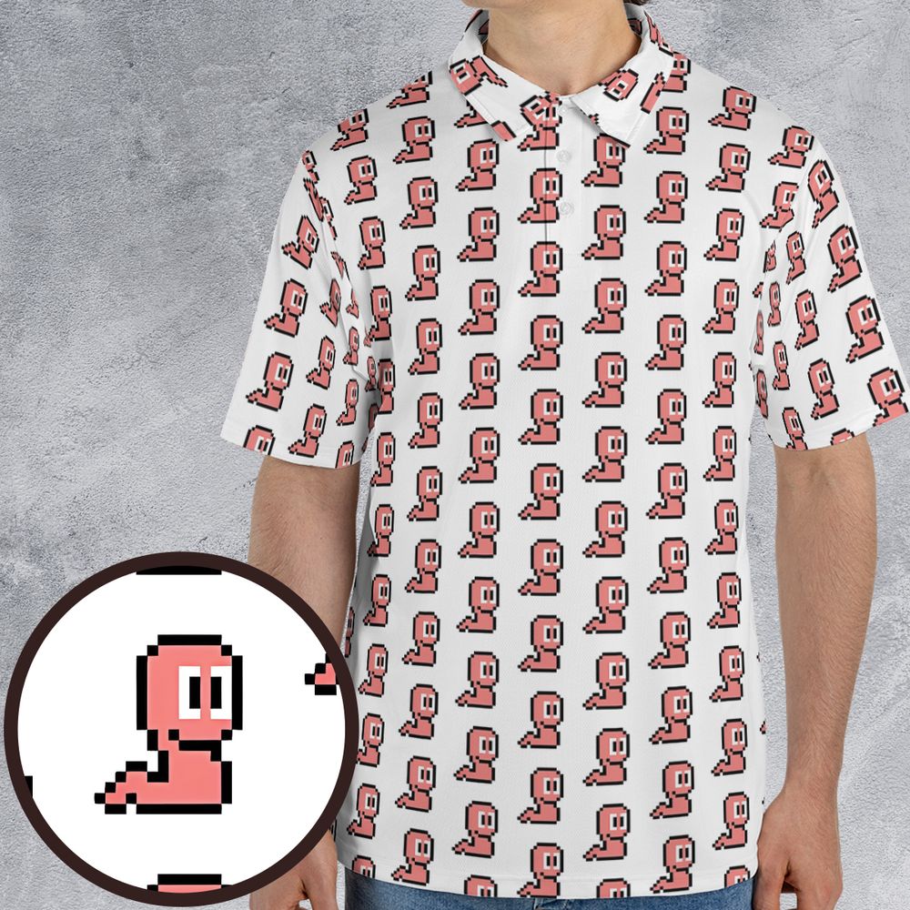 Retro Style Worm -  - 1