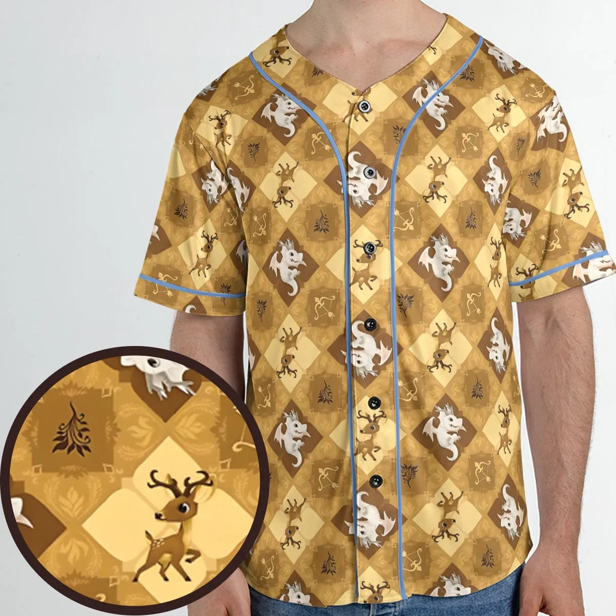Unisex Baseball Jersey - 17B6MN98