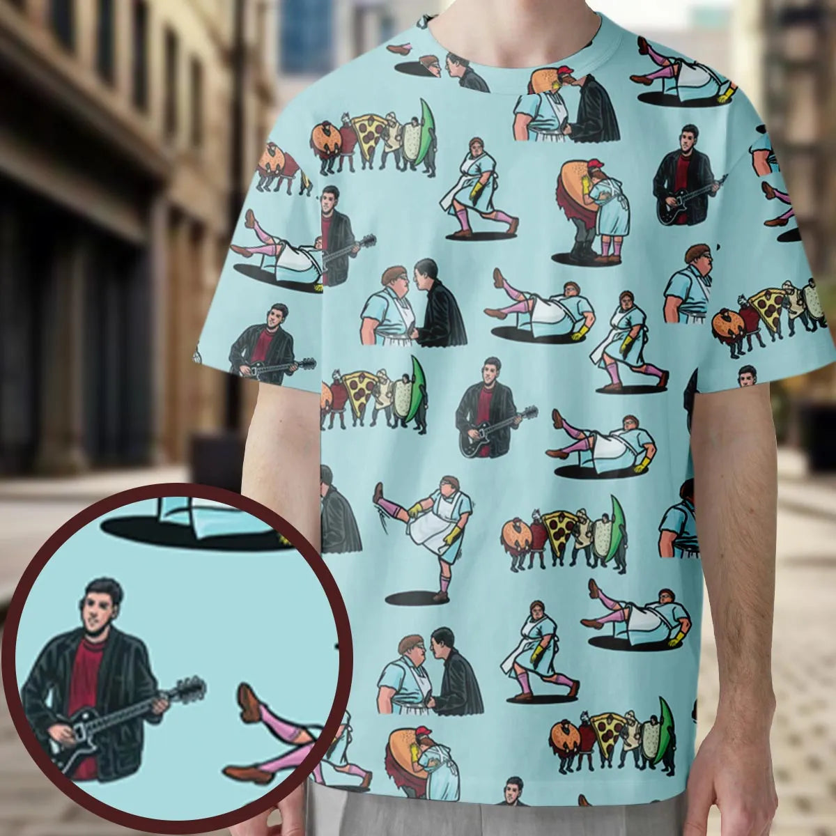 All-Over Print Unisex T-Shirt - 79C4LT1K