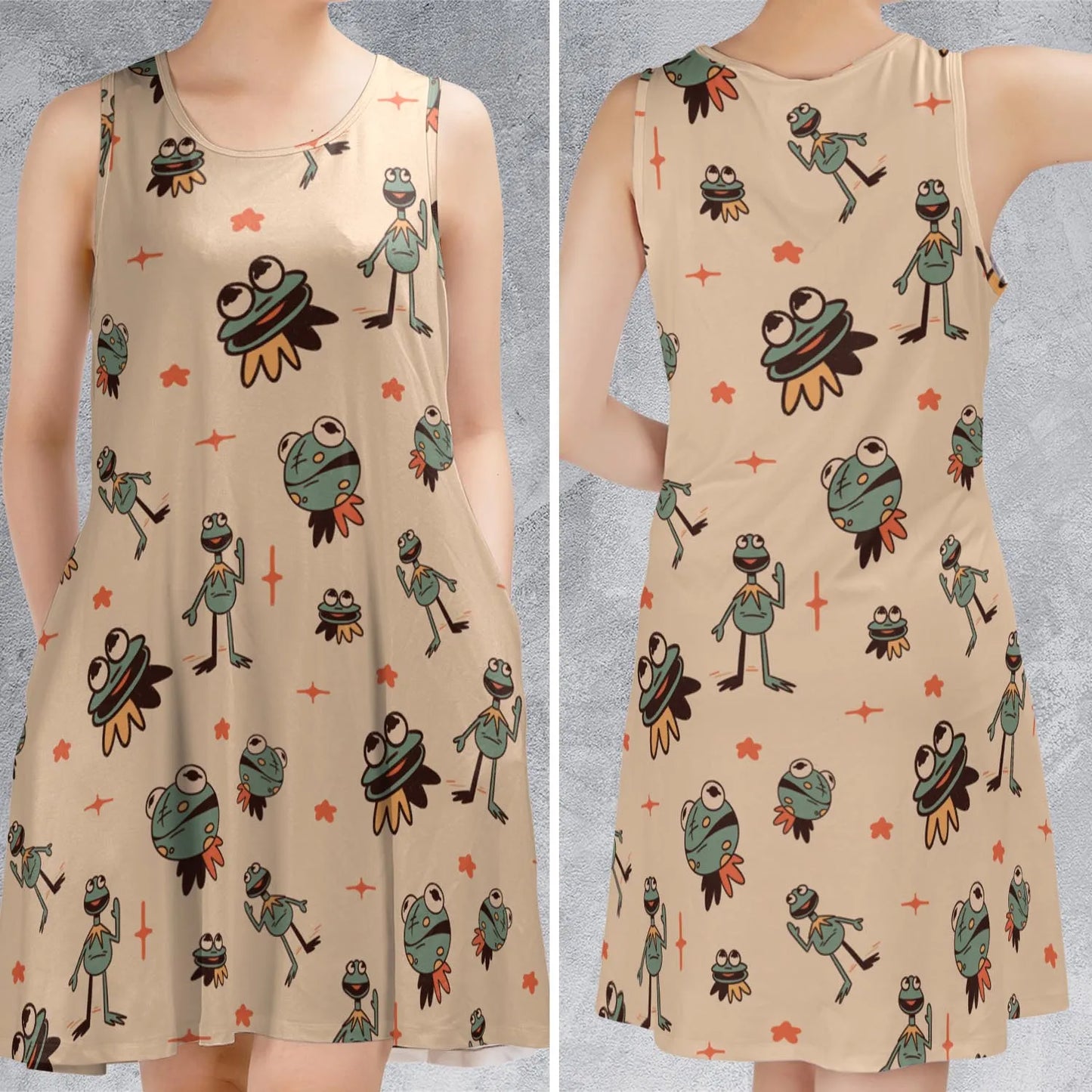 Sleeveless Dress - U9VNHV3P