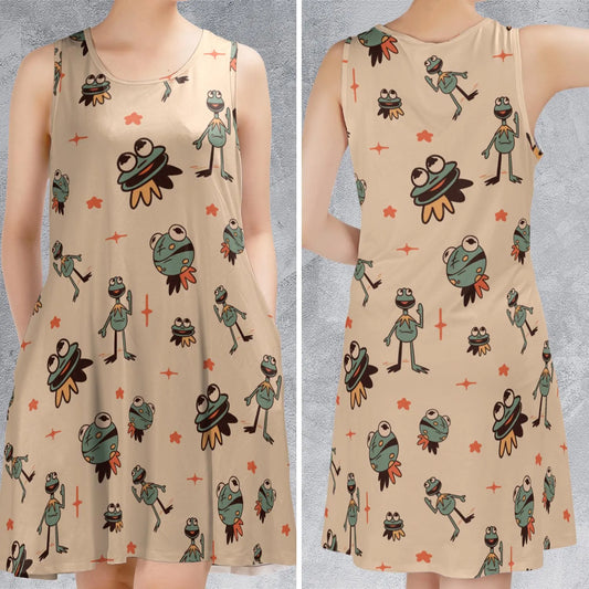 Sleeveless Dress - U9VNHV3P