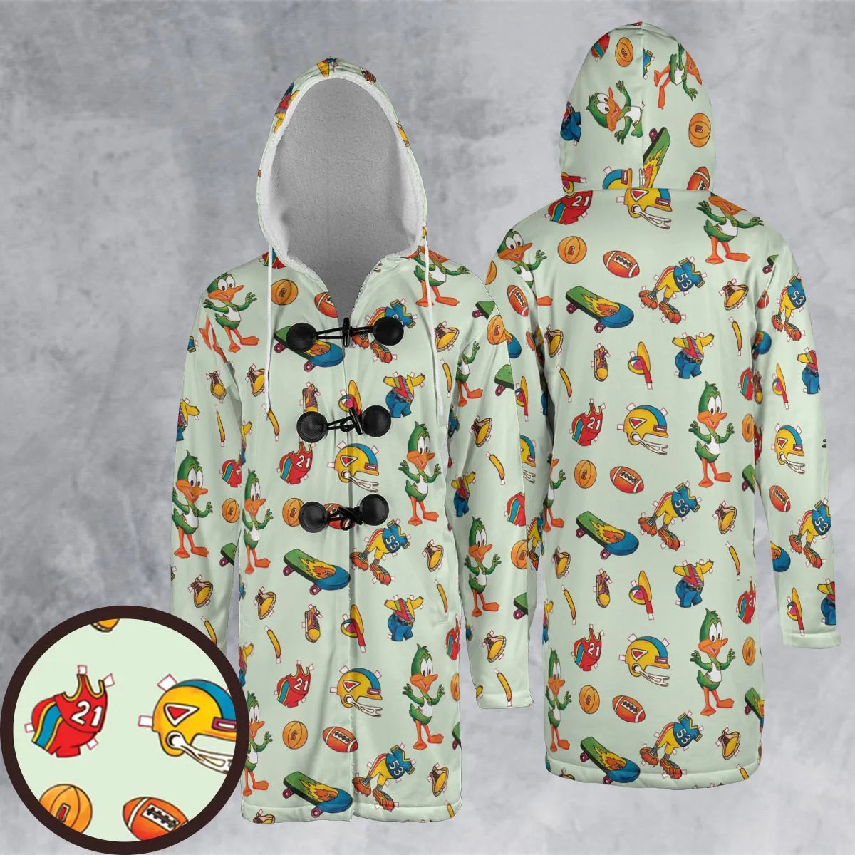 Hooded Cloak Coat - TNNRY74K