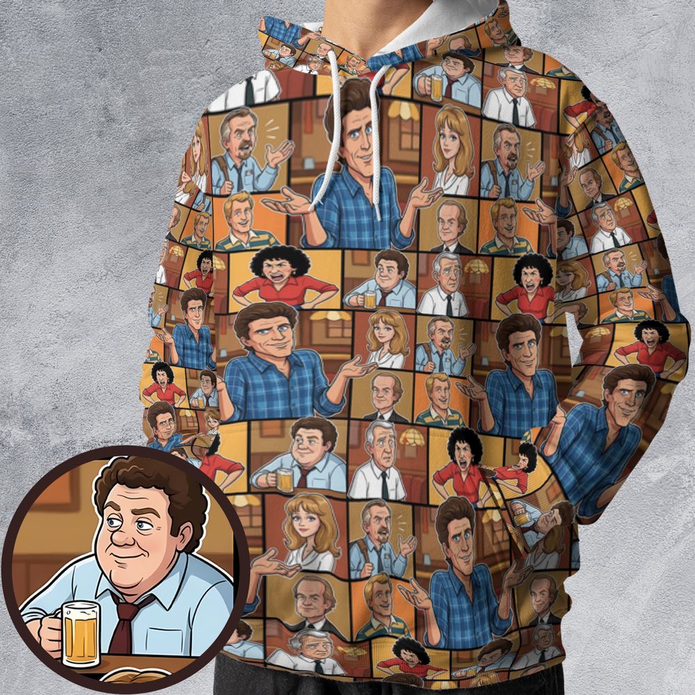 All-over Print Hoodie - C96L81D1 -  - 1