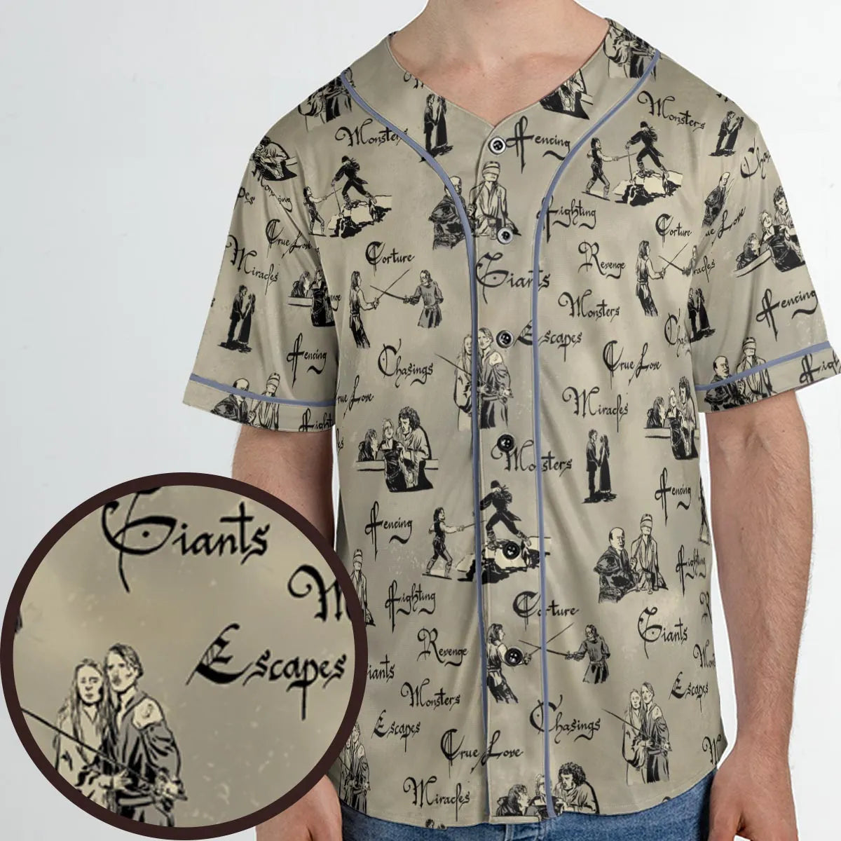 Unisex Baseball Jersey - 4PFK3L3D