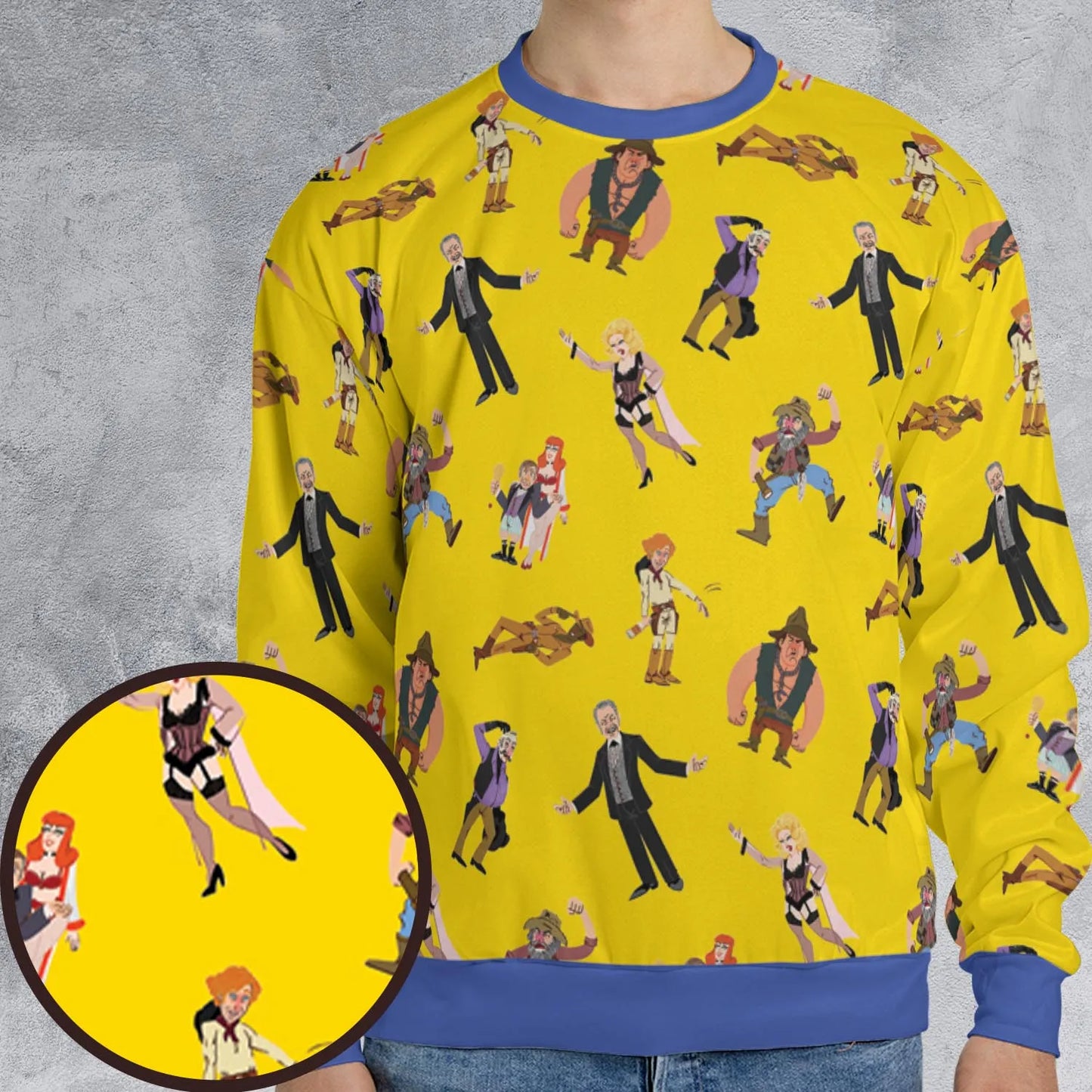 All-over Print Sweatshirt - UUCYFK8F