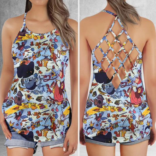 Criss Cross Tank Top - SXTTSCEP