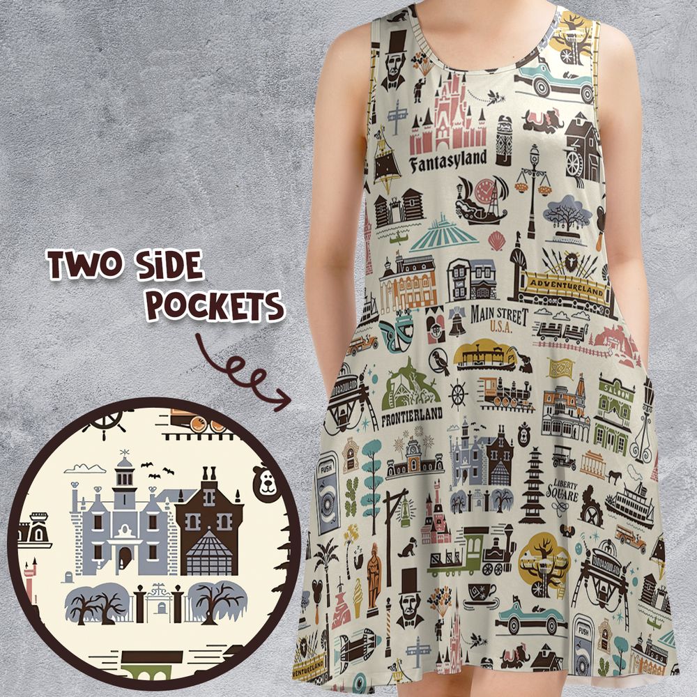 Sleeveless Dress - AAD5DEZ5 -  - 1