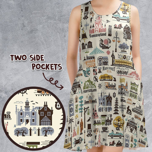 Sleeveless Dress - AAD5DEZ5 -  - 1