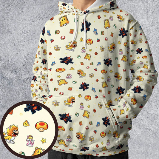 All-over Print Hoodie - V5TUQUY4