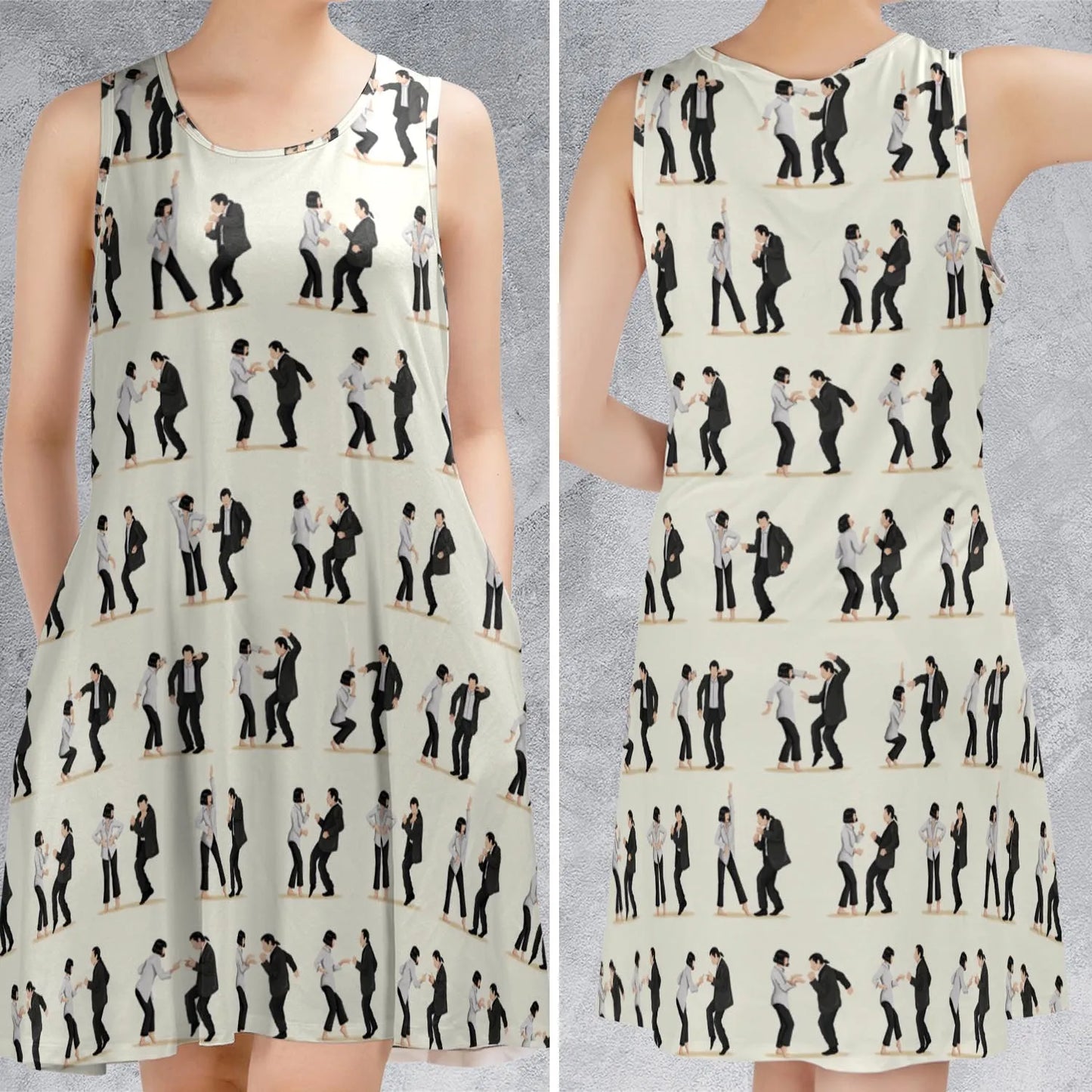 Sleeveless Dress - HVBNDNJ9