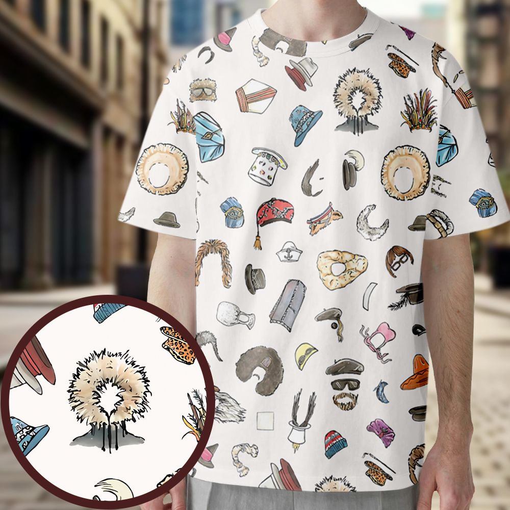 All-Over Print Unisex T-Shirt - 3N2VSQMU -  - 1