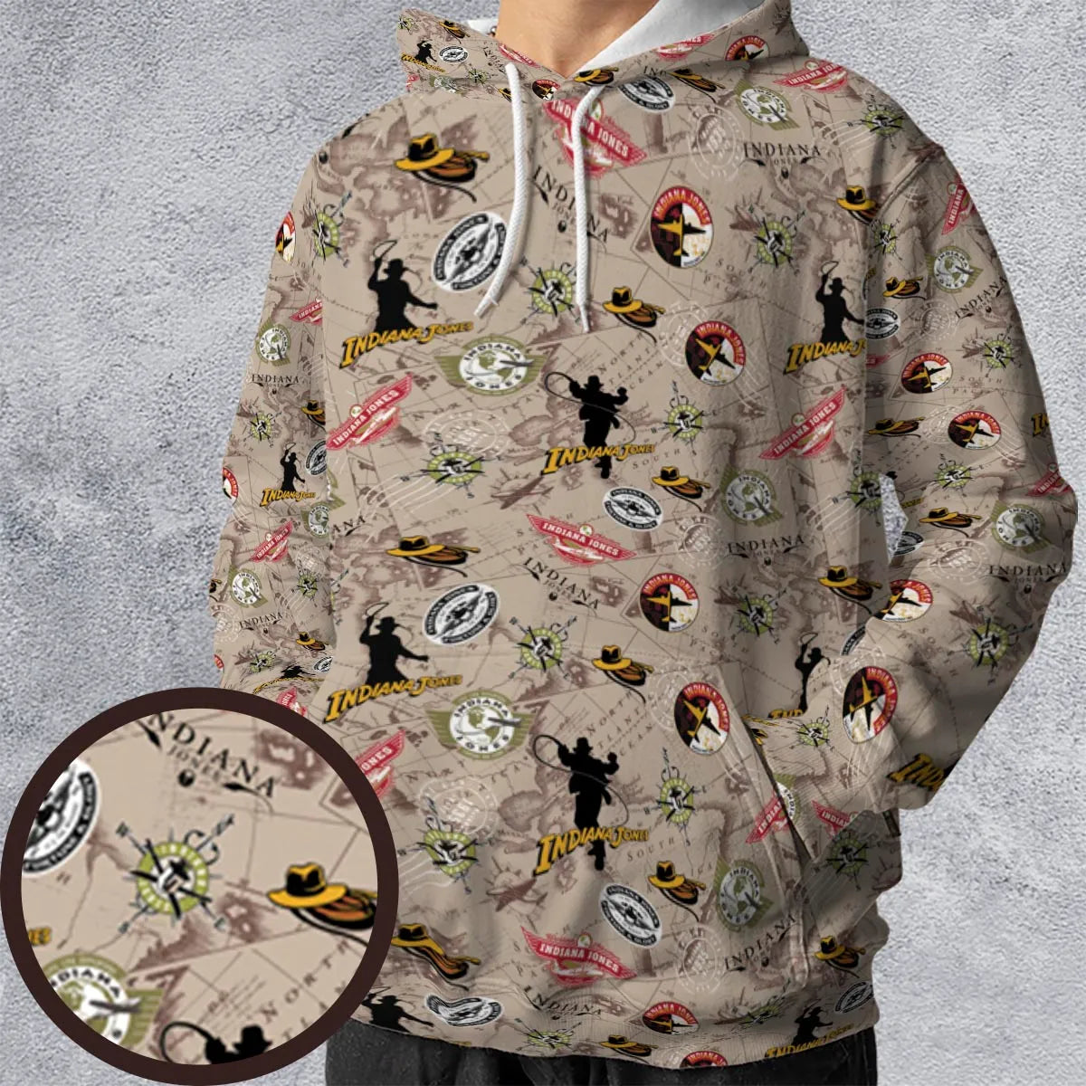 All-over Print Hoodie - ULMDZX8L