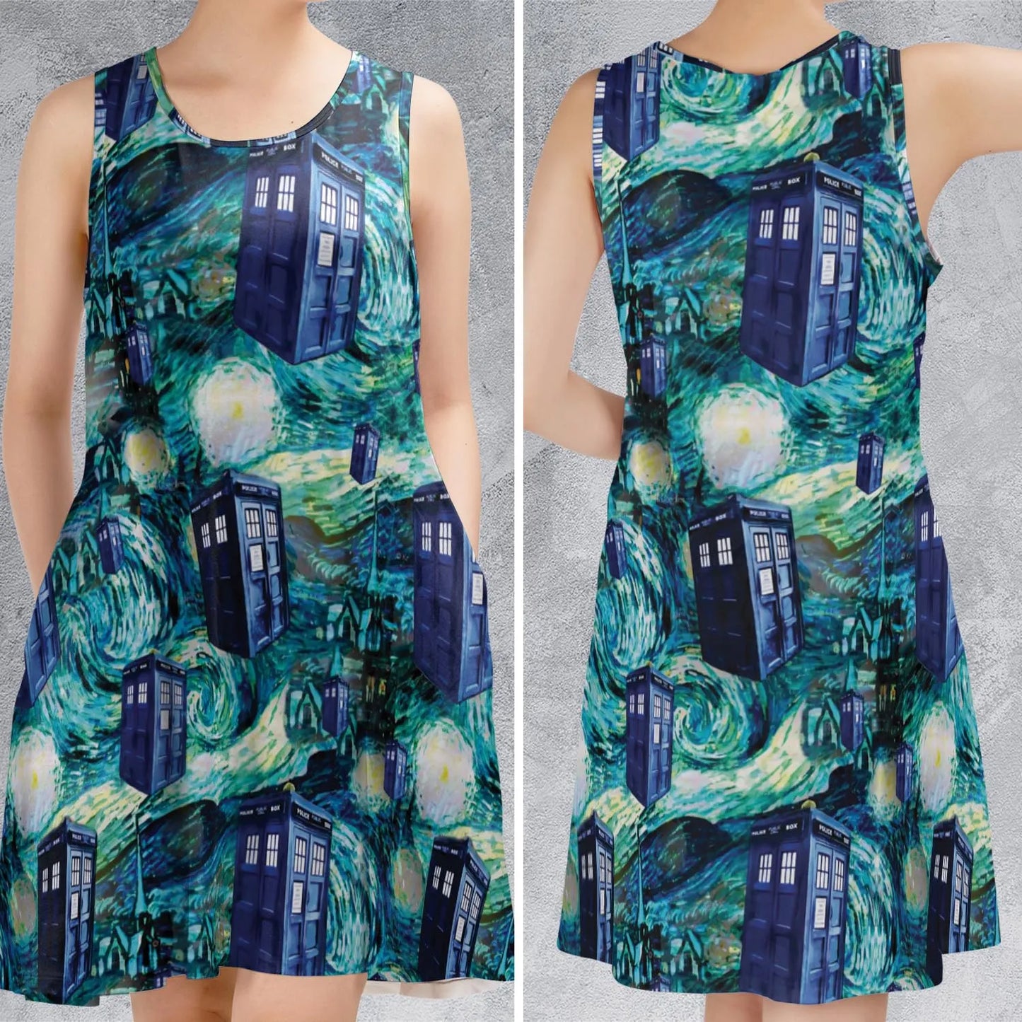 Sleeveless Dress - GHUNLE7C