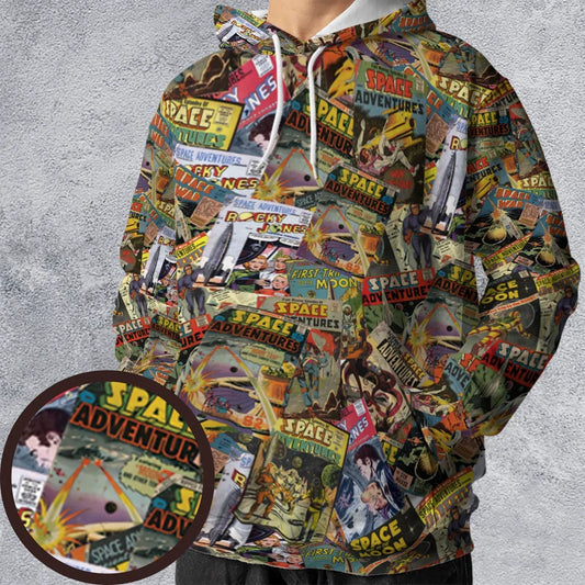 All-over Print Hoodie - MHN1ZXA4