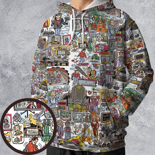 All-over Print Hoodie - 6BL13FV6