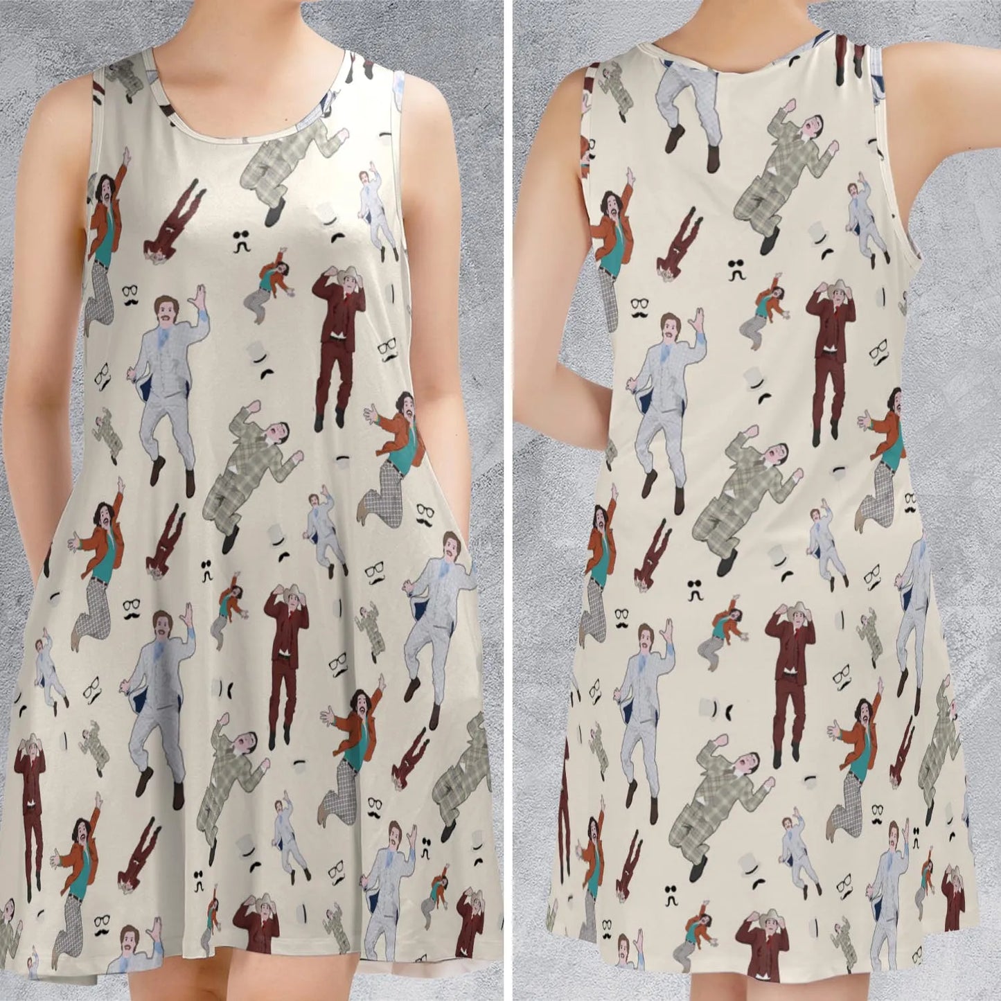 Sleeveless Dress - T3X5FVDK