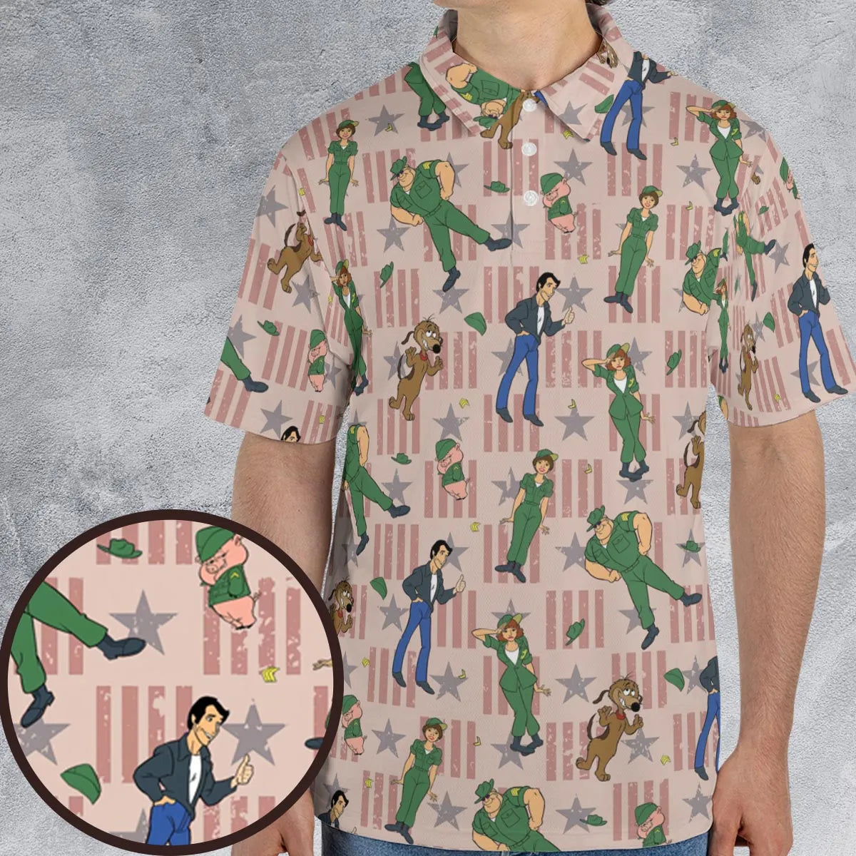 AOP Men/Women Polo Shirt - PMNYUHTX