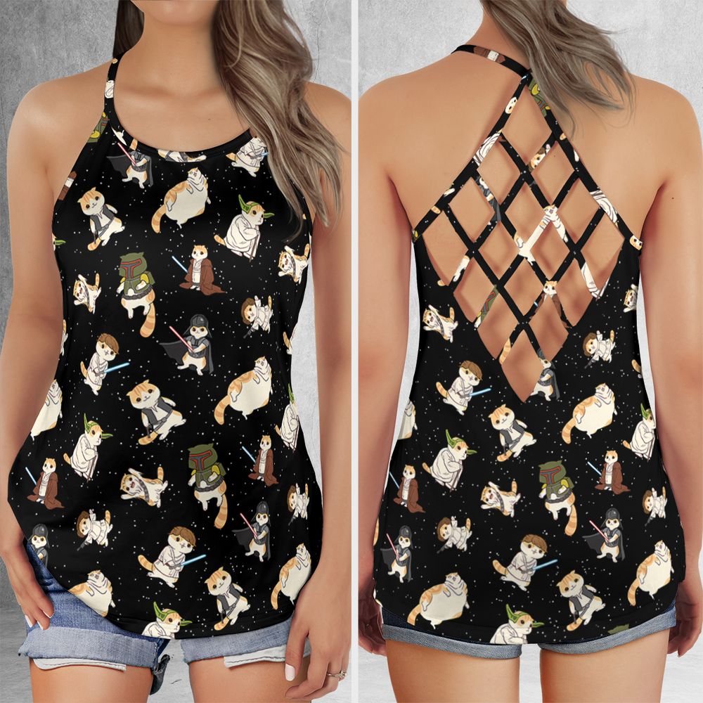 Criss Cross Tank Top - 2XZ7K7SH -  - 1