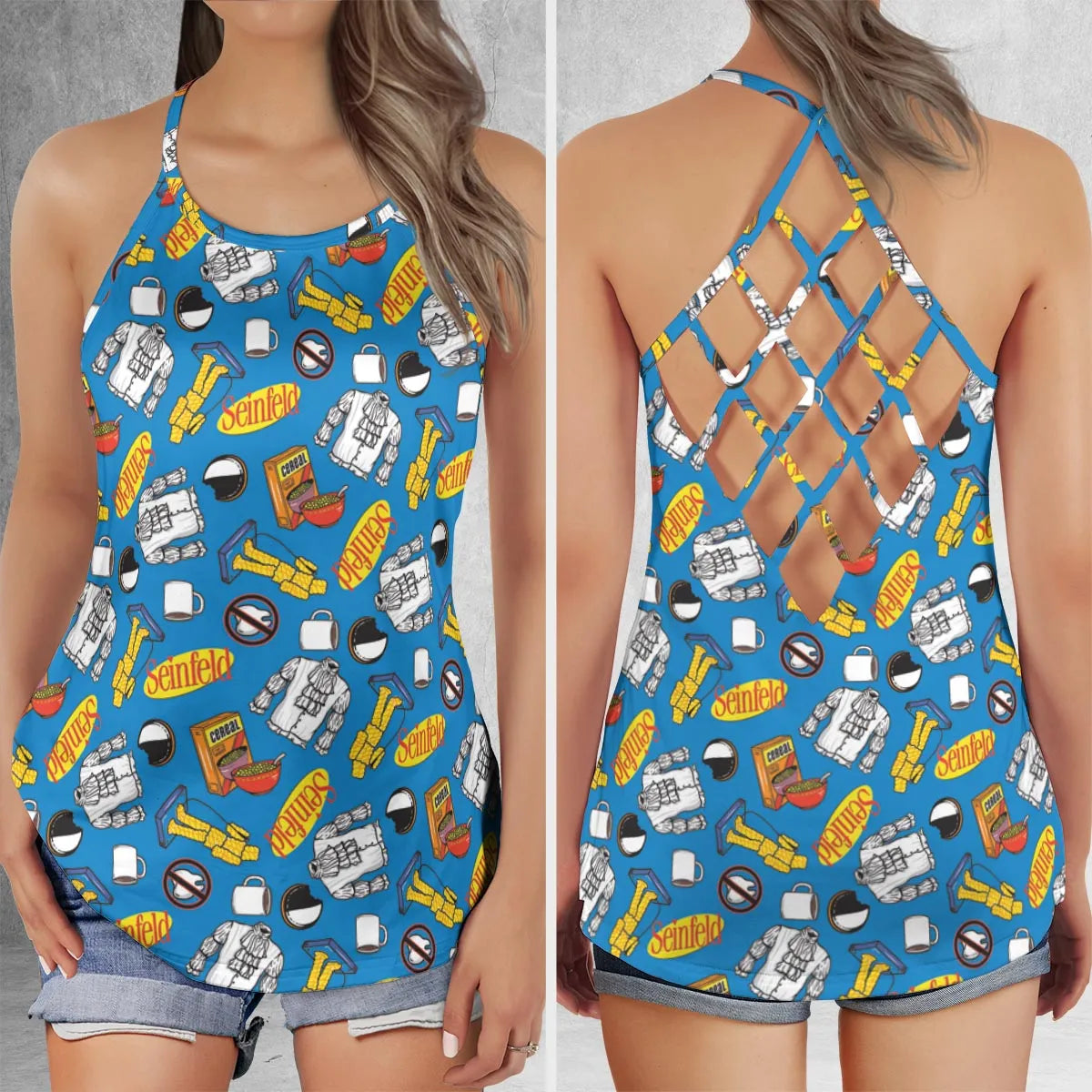 Criss Cross Tank Top - 38H1M6HJ