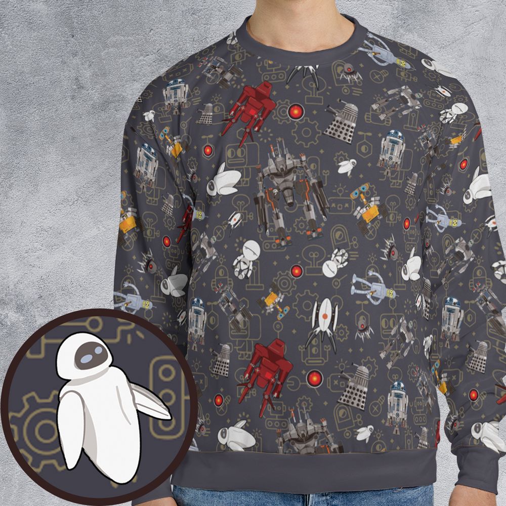 All-over Print Sweatshirt - ZXEA3KT2 -  - 1