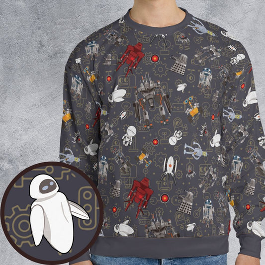 All-over Print Sweatshirt - ZXEA3KT2 -  - 1