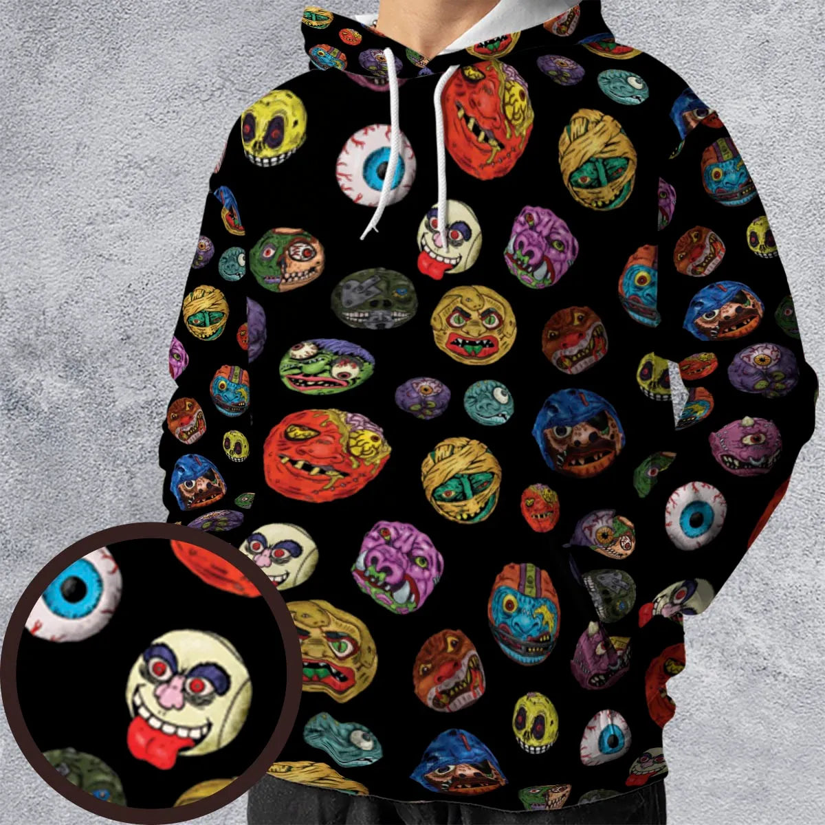 All-over Print Hoodie - HPTCSX65