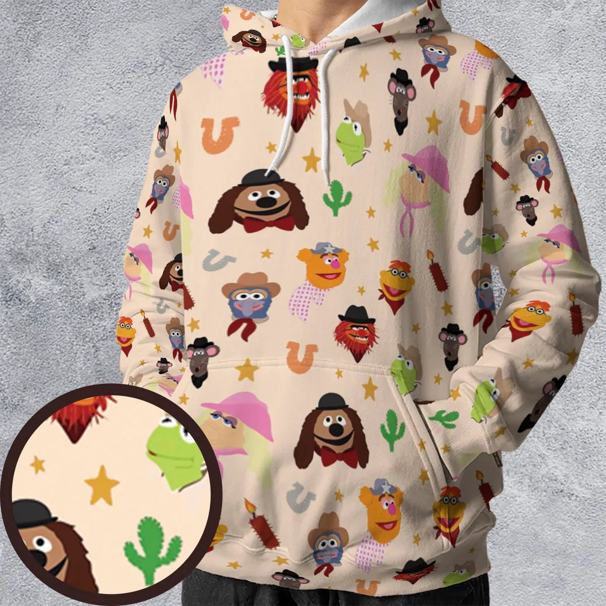 All-over Print Hoodie - RQZ4HJ4M