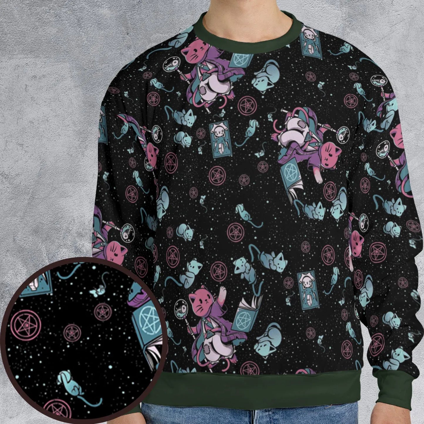 All-over Print Sweatshirt - 4V2U91YR