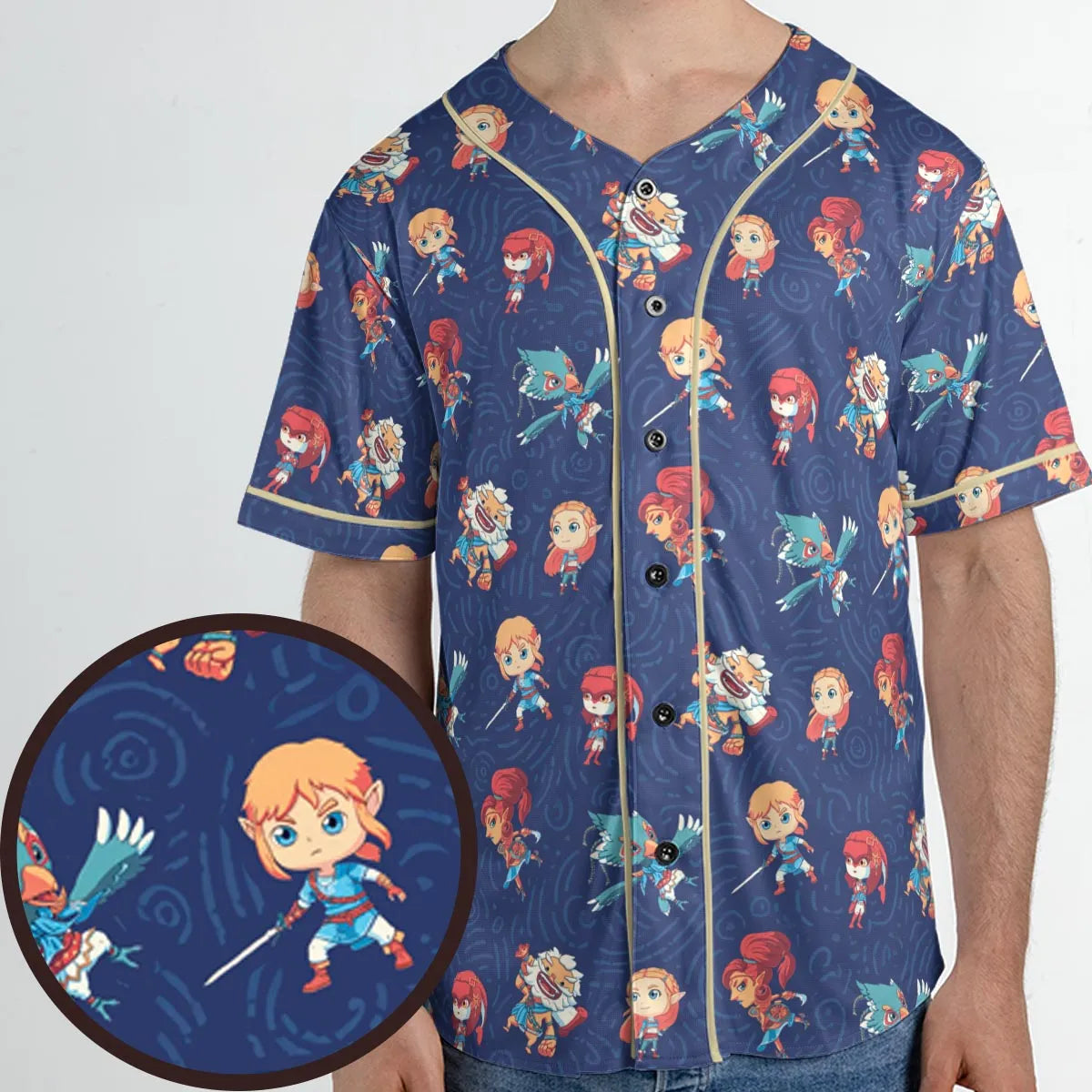 Unisex Baseball Jersey - PEBDA9BH
