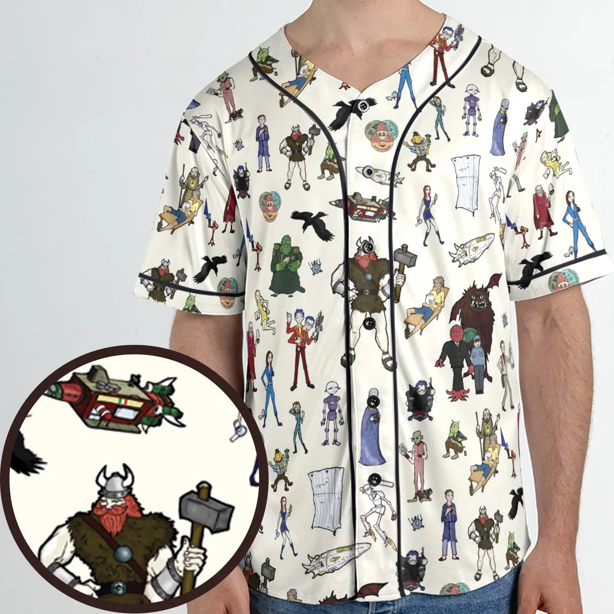 Unisex Baseball Jersey - S3UC4KJY