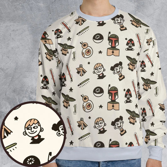 All-over Print Sweatshirt - ZKBMPMJU
