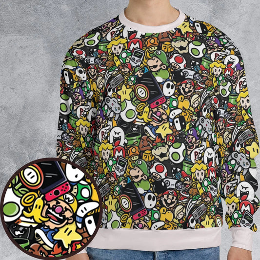 All-over Print Sweatshirt - 6ZSJJD8T