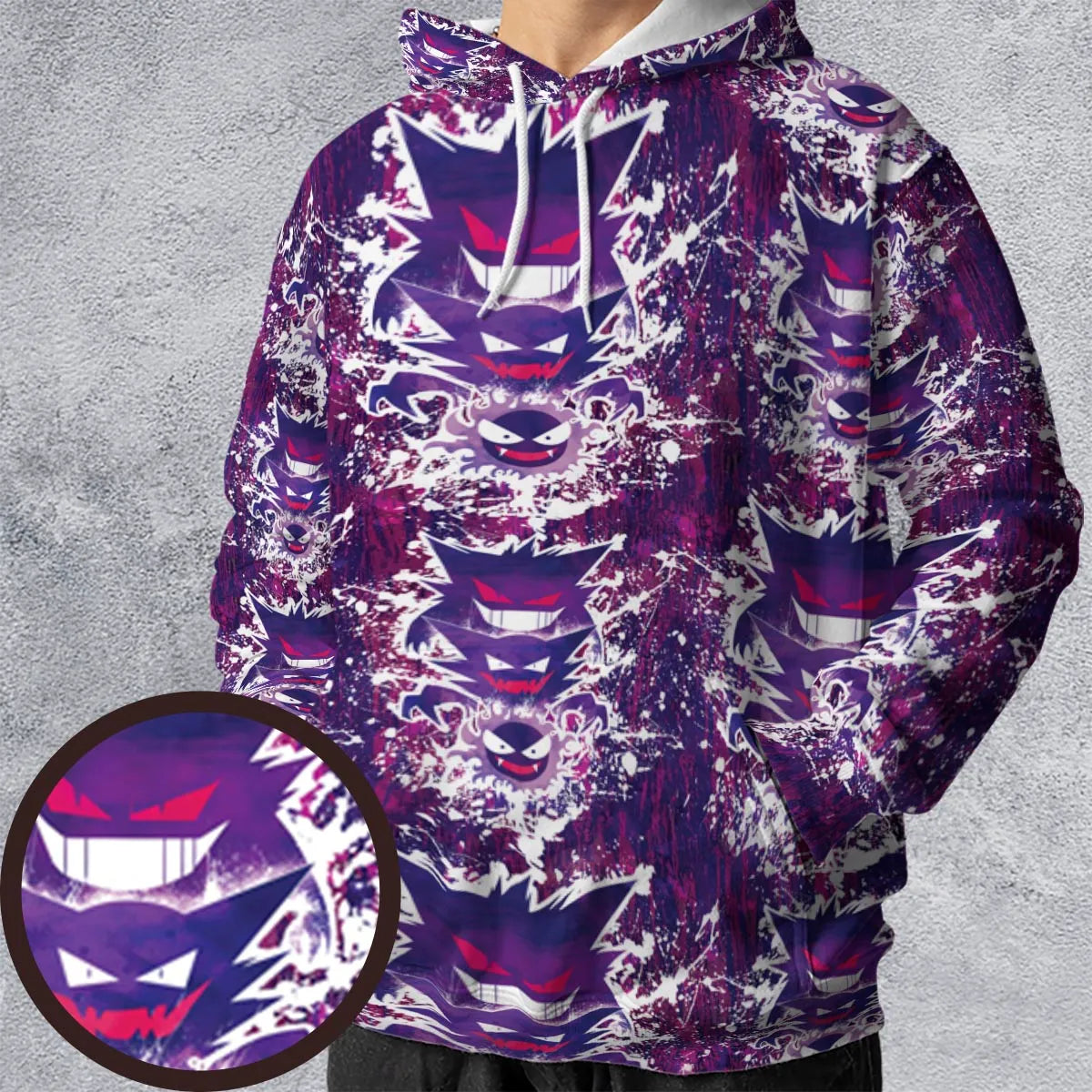 All-over Print Hoodie - KM8LSVNG