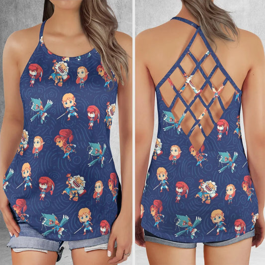 Criss Cross Tank Top - Y4AFMCR1