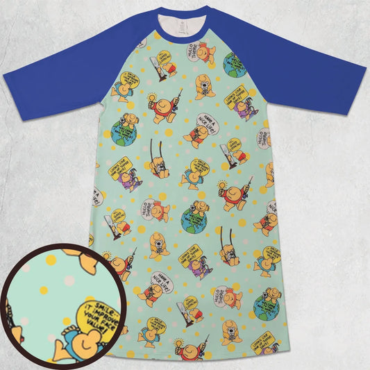 3/4 Sleeve Raglan Dress - 5SP3JN44