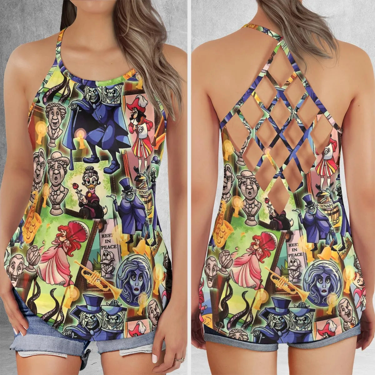 Criss Cross Tank Top - 8ZCX9TT3