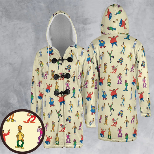 Hooded Cloak Coat - SLSH9FEB