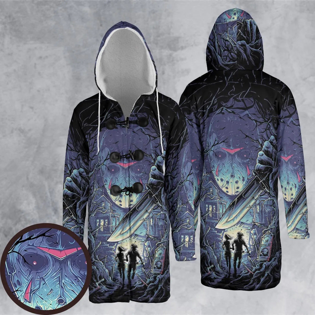 Hooded Cloak Coat - VZ5VA714